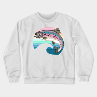 Rainbow Trout Crewneck Sweatshirt